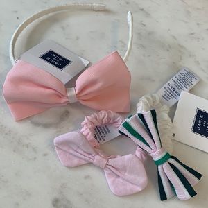 Janie and Jack Girls Hair Accessory Bundle